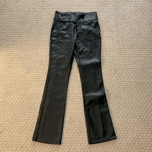 UO Y2K Faux Leather Belted Pant